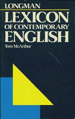 Longman lexicon of contemporary english - Collectif
