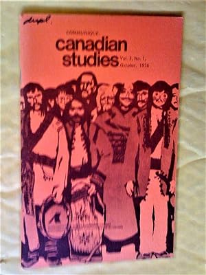 Communique: Canadian Studies Vol 3, No. 1, October 1976 (Multiculturalism in Canada)