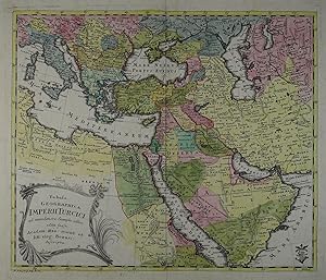 Tabula Geographica Imperii Turcici ad emendatiora Exempla adhuc edita jussu Academ. Reg. scient. ...