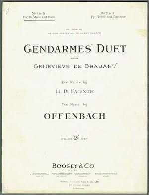 Gendarmes' Duet from Genevieve De Brabant: No.1 in D For Baritone and Bass