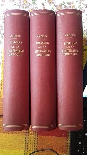 Histoire de la Littérature Grecque. Vol. I