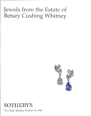 Sotheby's: Jewels from the Estate of Betsey Cushing Whitney - October 19, 1998