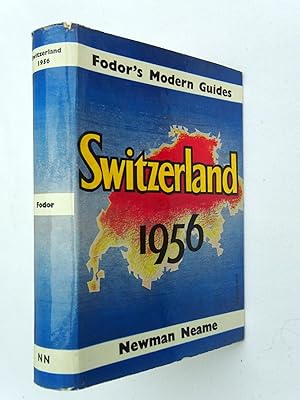 Fodor's Modern Guide SWITZERLAND 1956 illustrated edition with maps