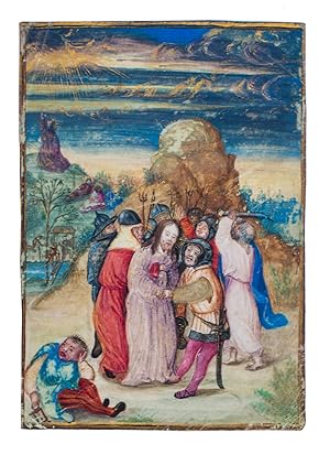 [The Arrest of Christ].[Flanders (Bruges?), or Nürnberg, ca. 1520]. Miniature painted on vellum (...