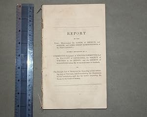 Report to the right honourable the Lords of Council and Session, and Lord Chief Commissioner of t...