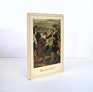 Begugnung, by Reinhold Lindemann, a Collection of Pictures from the World of Art Depicting Encoun...