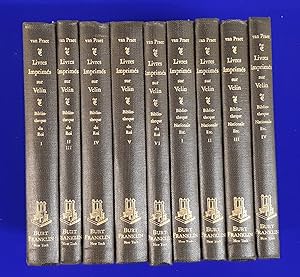 Catalogue des Livres Imprimés sur Vélin de la Bibliothèque du Roi. [ 6 vols in 5, complete set ] ...