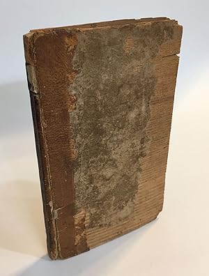 [EARLY AMERICAN SCALEBOARD BINDING]. The prompter; or a commentary on common sayings and subjects.