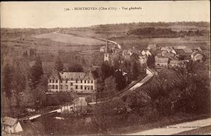 Ansichtskarte / Postkarte Montmoyen Cote d'Or, Vue generale