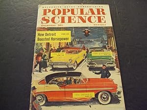 Popular Science Dec 1955 How Detroit Boosted Horsepower, 7 New Cars