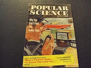 Popular Science May 1959 Man's Fastest Rides on Land Sea and Air