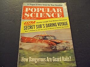 Popular Science June 1961 Secret Sub's Daring Voyage, Vacations