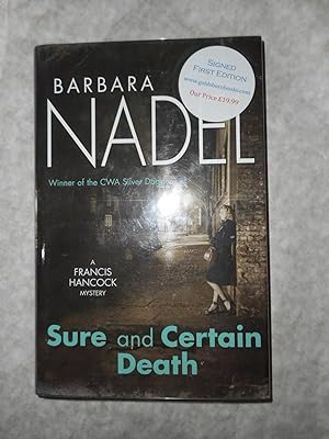 Sure and Certain Death (SIGNED 1st Edition)