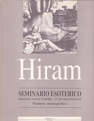 Rivista esoterismo SEMINARIO ESOTERICO. HIRAM N° 3