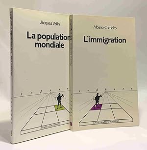 La population mondiale + L'immigration --- 2 livres
