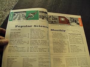 Popular Science Sep 1959 Annual Home Section, First V-6 Engine
