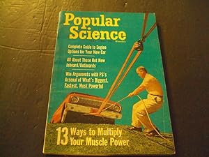 Popular Science Jun 1962 Complete Guide to Engine Options, Boat Motors