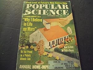 Popular Science Sep 1962 Falcon Convertible, I Believe in Life On Mars