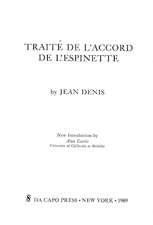 Traite de L'Accord de L'Espinette.