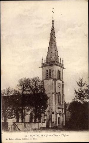 Ansichtskarte / Postkarte Montmoyen Cote d'Or, L'Eglise