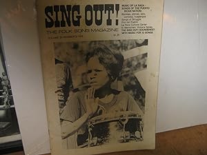 Song Out! The Folk Song Magazine Volume 25 / Number 3 / 1976 Music Of La Raza Songs Of The Puetro...