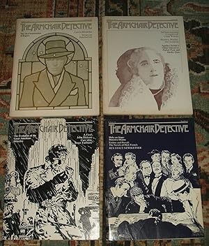 The Armchair Detective Vol.11 Nos.1-4 Jan 1978 - Oct 1979 Complete Allen Hubin