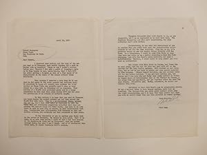 Signed Typed Carbon Letter