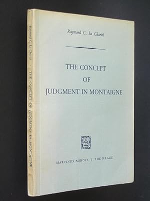 The Concept of Judgment in Montaigne