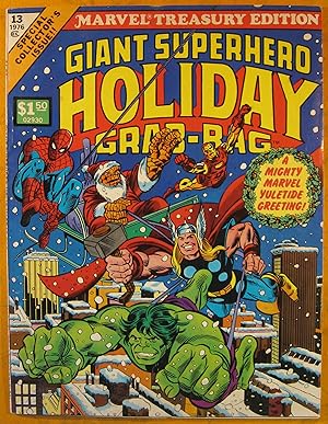 Marvel Treasury Edition: Giant Superhero Holiday Grab-Bag