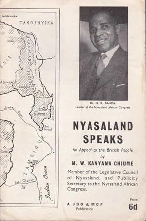 Nyasaland Speaks: An Appeal to the Brisish People