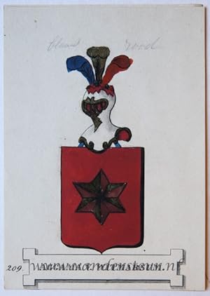 Wapenkaart/Coat of Arms: Aggama van Witmarsum