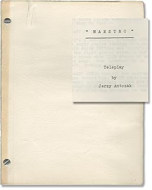 Maestro (Original screenplay for the 1965 television film)
