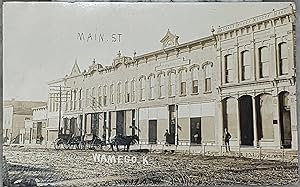 Wamego - K [Kansas] (Real Photo Post Card, RPPC)