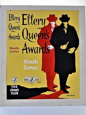 Ellery Queen Awards Ninth Series ( Original Dustwrapper Artwork )
