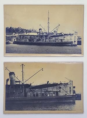 Two original photographs of SS Üsküdar [Üsküdar Vapuru].