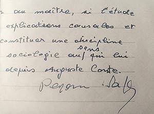 Autograph document signed 'Peyami Safa'.
