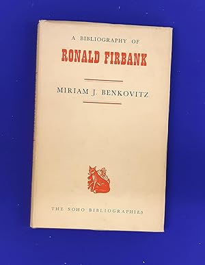 A Bibliography of Ronald Firbank.