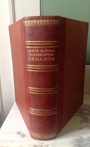 Íslensk-dönsk orðabók / Islandsk-dansk ordbog.