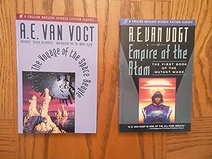 The Voyage of the Space Beagle and Empire of the Atom - Two (2) Book Trade Paperback Lot