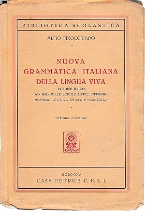 Nuova grammatica italiana della lingua viva