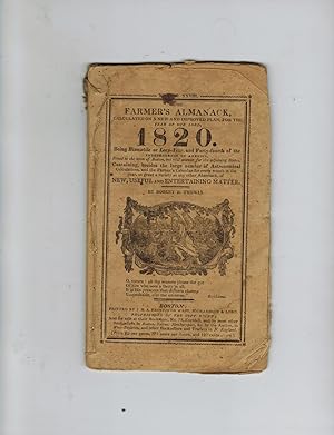 THE FARMER'S ALMANACK FOR THE YEAR OF OUR LORD 1820