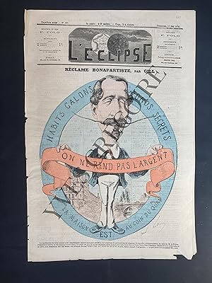 L'ECLIPSE-N°185-12 MAI 1872-NAPOLEON III