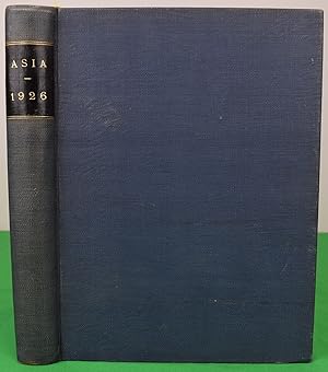 Asia Magazine May-December 8 Bound Issues 1926
