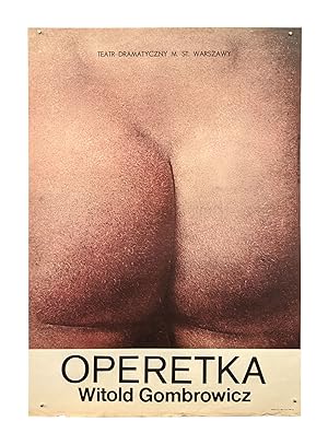 Teatr Dramatyczny: Operetka / Operetta [a Gombrowiczian "fanny" in close-up]