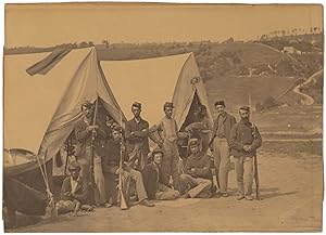 Albumen Photograph from "Incidents of the War," 'Harper's Ferry VA, 22nd Regiment, New York State...