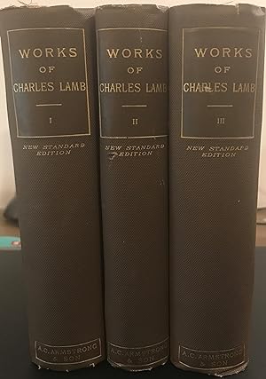 The Works of Charles Lamb; 3-Volume Set