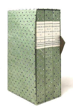 Giornale delle Nuove Mode di Francia e d'Inghilterra [Complete 3 Volume Set; Eighteenth Century W...