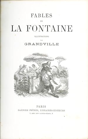 Fables de La Fontaine illustrations par Grandville