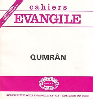 Supplément au Cahiers évangile N°61 -Qumrân -