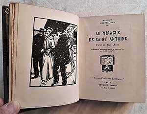 Le miracle de Saint-Antoine (Farce en deux actes).